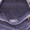Bolso de mano Yves Saint Laurent Muse Two en cuero negro y ante negro - Detail D2 thumbnail