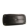 Yves Saint Laurent Muse Two handbag in black leather and black suede - Detail D4 thumbnail