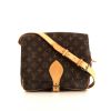 Louis Vuitton Cartouchiére messenger bag in monogram canvas and natural leather - 360 thumbnail