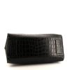 Saint Laurent Sac de jour North/south handbag in black leather - Detail D5 thumbnail