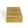Line Vautrin, boîte "J'ai perdu ma tourterelle" en bronze doré, signée, de 1945 - Detail D1 thumbnail