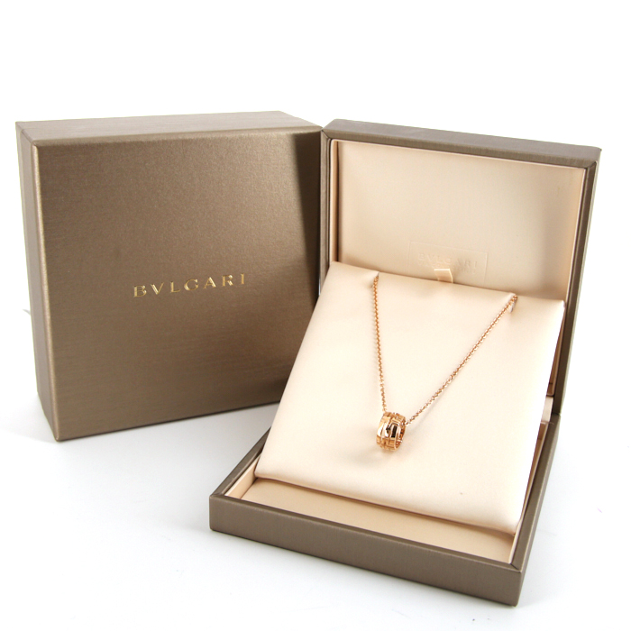 Collier Bulgari Parentesi en or rose - Detail D2