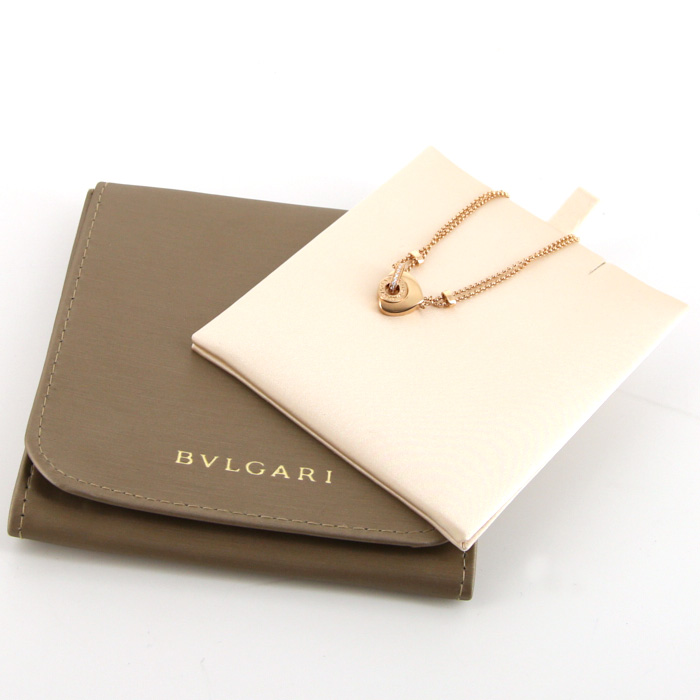 Flexible Bulgari Bulgari Bulgari bracelet in pink gold,  mother of pearl and diamonds