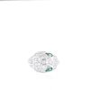 Anello Bulgari Serpenti in oro bianco,  diamanti e smeraldo - 360 thumbnail
