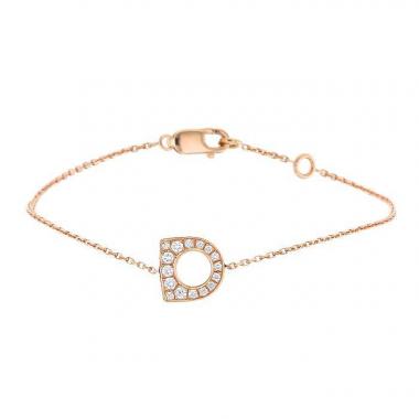 Bracelet Fred Success en or rose et diamants