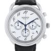 Hermes Arceau Chrono watch in stainless steel Ref:  AR4.910 Circa  2000 - 00pp thumbnail