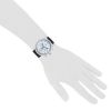 Hermes Arceau Chrono watch in stainless steel Ref:  AR4.910 Circa  2000 - Detail D1 thumbnail