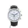 Hermes Arceau Chrono watch in stainless steel Ref:  AR4.910 - 360 thumbnail