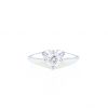Bulgari Corona solitaire ring in platinium and in diamond - 360 thumbnail