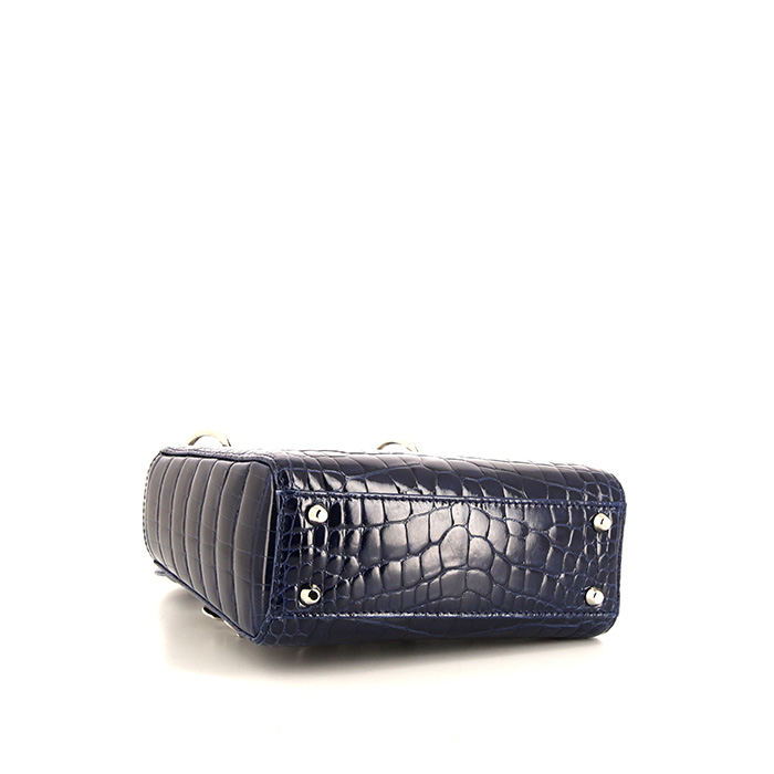【ヴィンテージ】Rank:S☆Dior Dark Navy Lady Mini バック BUYMA VINTAGE 中古 【ヴィンテージ】Rank:S☆Dior Dark Blue