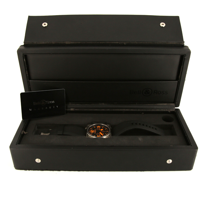 Orologio Bell 
Ross BR01 in acciaio Circa  2007