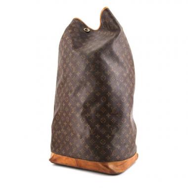 Bolsa de viaje Louis Vuitton Marin - Travel Bag en lona Monogram marrón y cuero natural