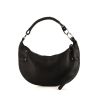 Gucci Vintage handbag in black leather - 360 thumbnail