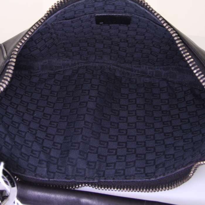 Borsa Gucci Vintage in pelle nera - Detail D2