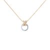 Chaumet Lien necklace in white gold,  pink gold and diamonds - 00pp thumbnail