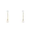 Mikimoto earrings in yellow gold and cultured pearls - 00pp thumbnail
