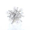 Anello Mikimoto A World of Creativity in oro bianco, Akoya perle e diamanti - 360 thumbnail