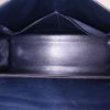 Hermès  Kelly 32 cm handbag  in navy blue box leather - Detail D3 thumbnail