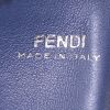 Fendi Dotcom shoulder bag in blue leather - Detail D3 thumbnail