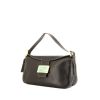 Fendi Baguette handbag in black Pecari leather - 00pp thumbnail