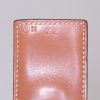 Hermes Médor belt in gold box leather - Detail D2 thumbnail