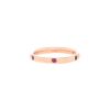Pomellato Lucciole ring in pink gold and ruby - 00pp thumbnail