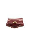 Hermes Kelly 32 cm handbag in red H box leather - 360 Front thumbnail