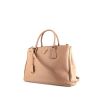 Prada Galleria handbag in rosy beige leather saffiano - 00pp thumbnail