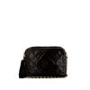 Chanel Camera handbag in black quilted leather - 360 thumbnail