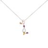 Cartier Meli Melo necklace in white gold,  diamonds and colored stones - 00pp thumbnail