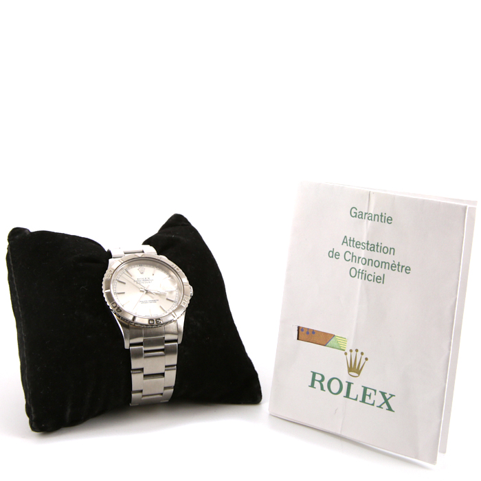 Montre Rolex Datejust en acier Ref :  16264 Vers  2004 - Detail D2