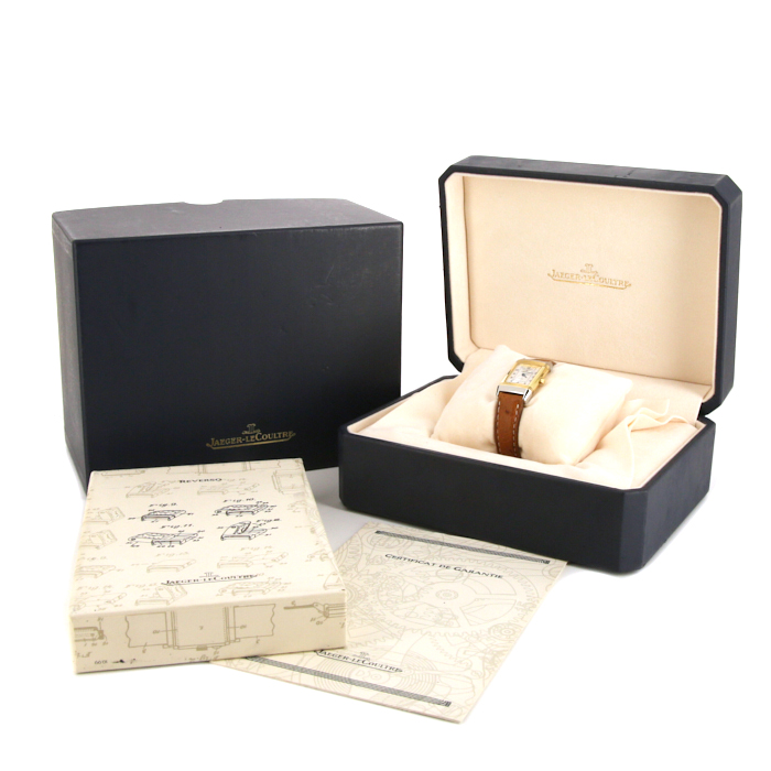 Montre Jaeger Lecoultre Reverso en or et acier Ref :  260.5.08 Vers  2016 - Detail D2