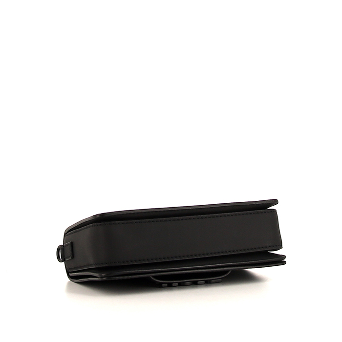 Dior DIO(R)EVOLUTION shoulder bag in black leather - Detail D4