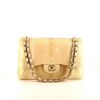 Chanel Timeless jumbo handbag in gold python - 360 thumbnail