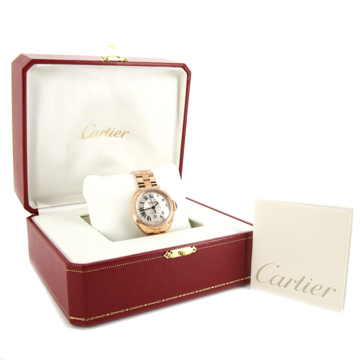 Cartier Clé watch in pink gold Ref:  3803 Circa  2000