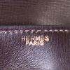 Borsa Hermès  Kelly 32 cm in pelle box marrone - Detail D4 thumbnail
