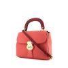 Burberry DK88 handbag in pink leather - 00pp thumbnail