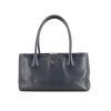 Chanel Executive handbag in blue grained leather - 360 thumbnail