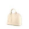Louis Vuitton Alma small model handbag in white epi leather - 00pp thumbnail