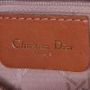 Dior Lady Dior medium model handbag in brown canvas cannage - Detail D3 thumbnail