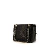 Chanel Petit Shopping handbag in black leather - 00pp thumbnail
