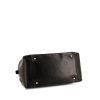Chanel Petit Shopping handbag in black leather - Detail D4 thumbnail