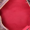 Bolso bandolera Louis Vuitton Speedy 30 en lona a cuadros ébano y cuero marrón - Detail D3 thumbnail