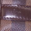 Bolso bandolera Louis Vuitton Speedy 30 en lona a cuadros ébano y cuero marrón - Detail D4 thumbnail