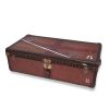 Louis Vuitton Champs Elysées mail trunk in brown leather and brown canvas - 00pp thumbnail
