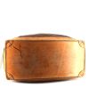 Sac de voyage Louis Vuitton Steamer Bag - Travel Bag en toile monogram et cuir naturel - Detail D4 thumbnail
