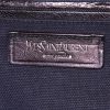 Bolso bandolera Saint Laurent en lona y cuero negro - Detail D4 thumbnail