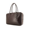 Prada Bauletto handbag in brown leather - 00pp thumbnail