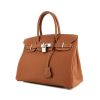 Hermes Birkin 30 cm handbag in gold togo leather - 00pp thumbnail