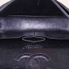 Chanel Timeless handbag in black quilted grained leather - Detail D3 thumbnail